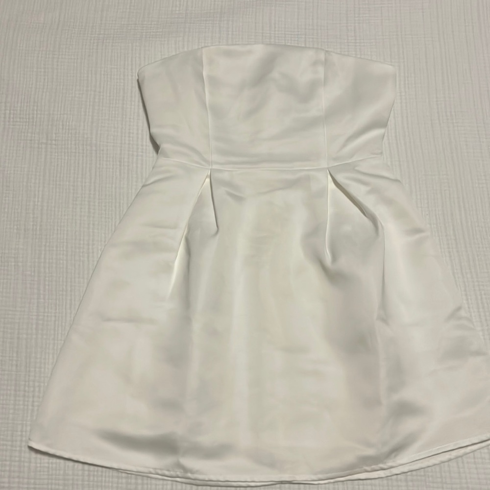 Princess Polly Spader Corset Mini Dress-White sz 6